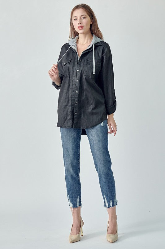 ITS ALL ABOUT THE JACKET WITH HOOD