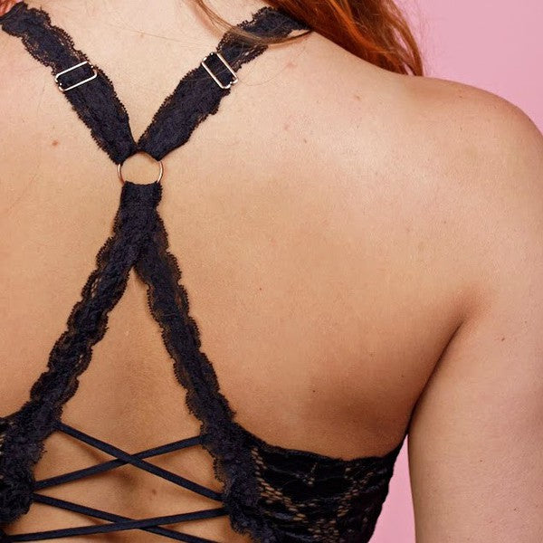 Juliette Deluxe Racerback Lace Bralette