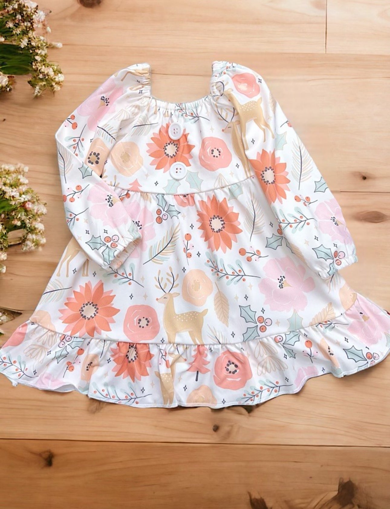 Springtime Floral Dress