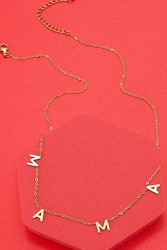 STAINLESS STEEL WATERPROOF TARNISH FREE NECKLACE