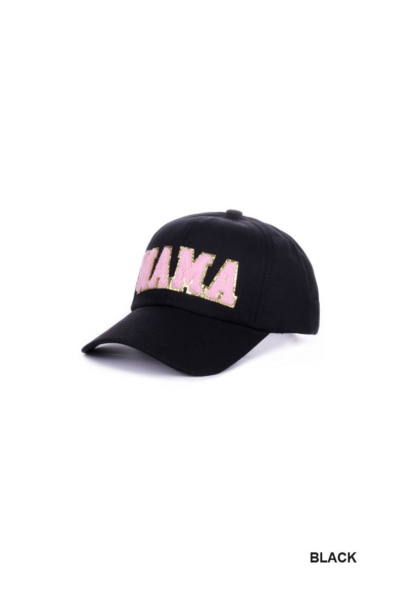 MAMA CHENILLE PATCH BASEBALL CAP HAT