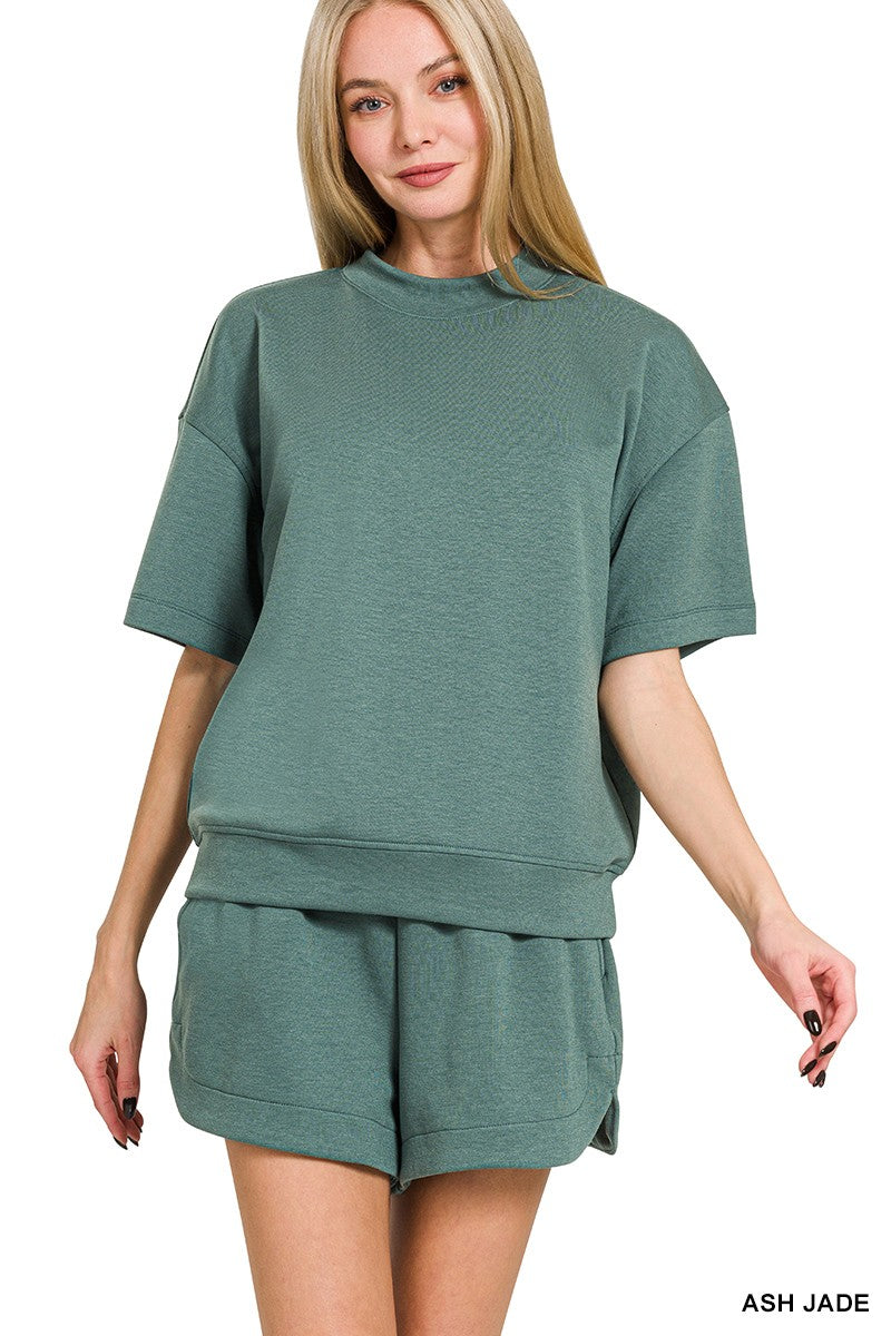 SCUBA SHORT SLEEVE & DOLPHIN SHORTS SET