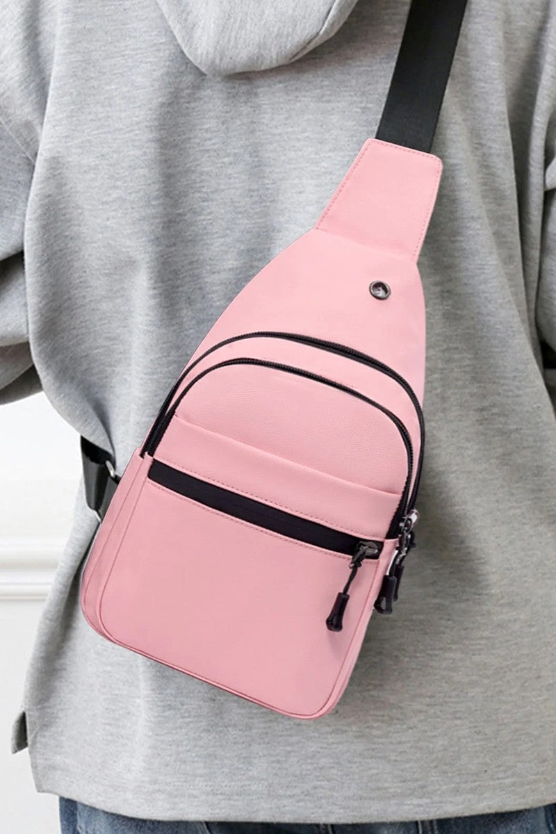 Water Resistant Crossbody Chest Sling Bag