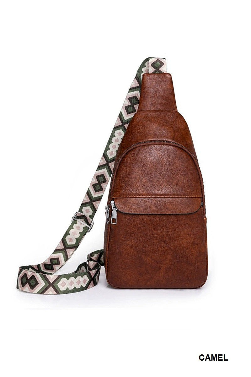 Guitar Strap Crossbody Chest Sling Bag