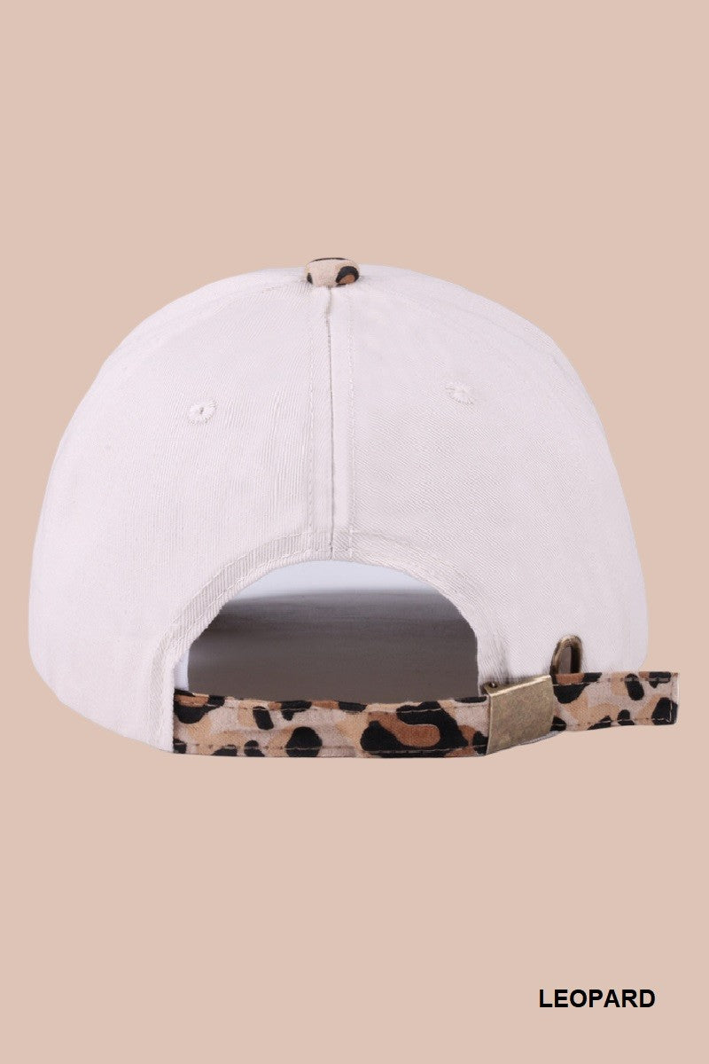 Mommin' Two Tone Canvas Cotton Cap