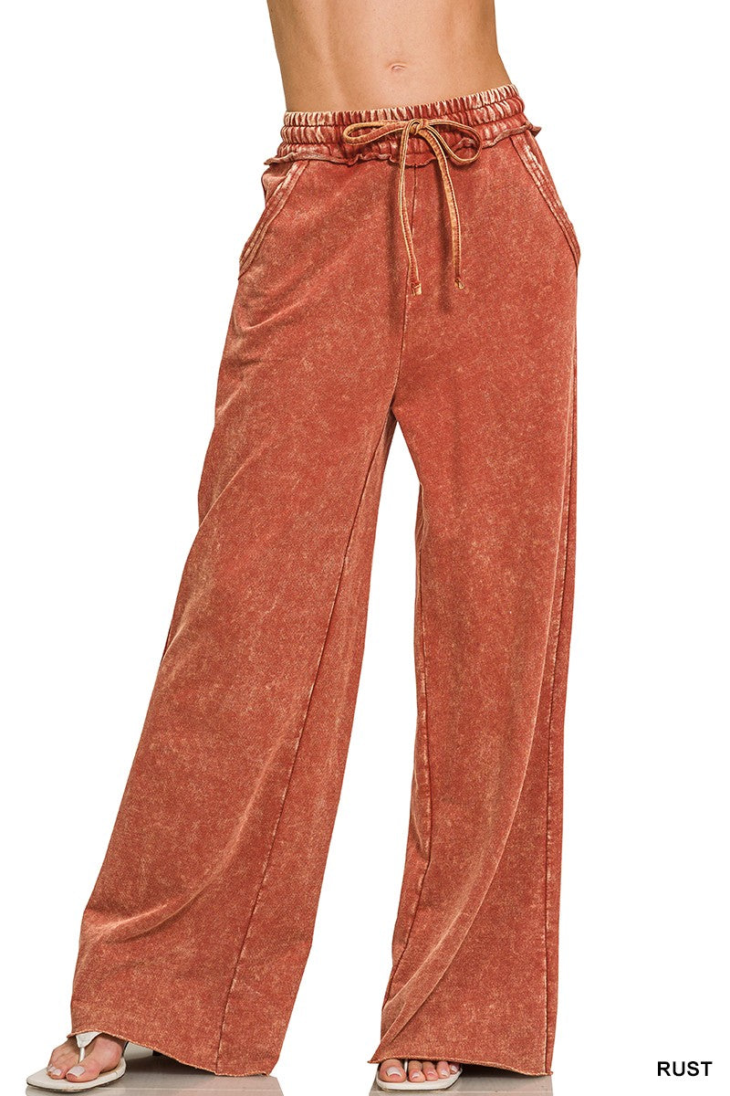 Washed French Terry Sweatpants