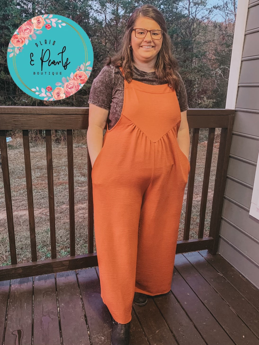 Wide Leg Jumpsuit Overhalls