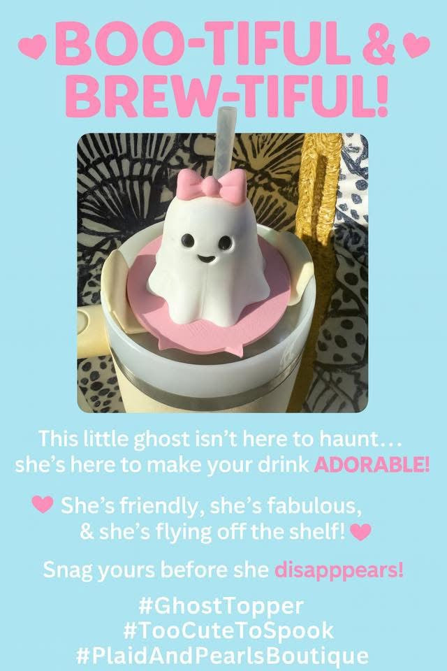 Too Cute To Spook Tumbler Topper
