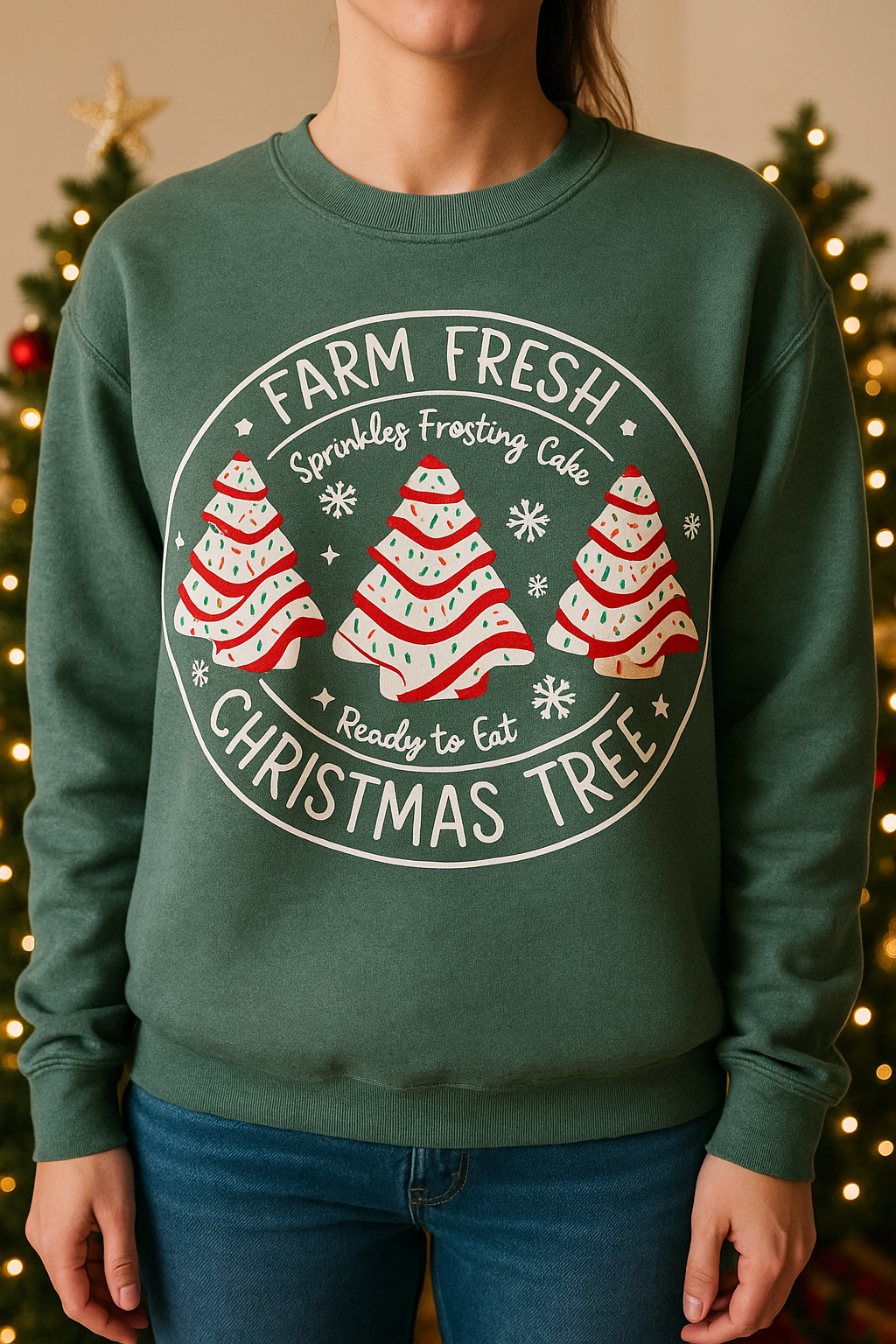 π FARM FRESH CHRISTMAS TREE SWEATSHIRTS! π