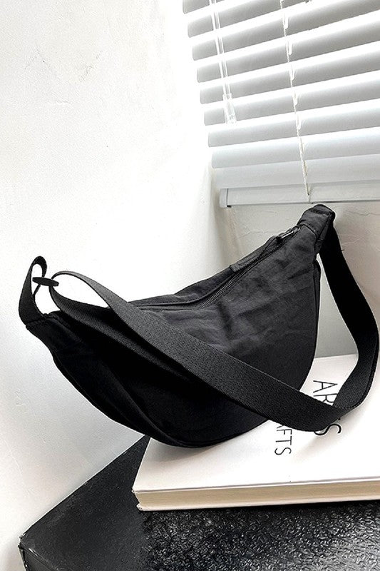 Mini Crescent Crossbody Shoulder Bag
