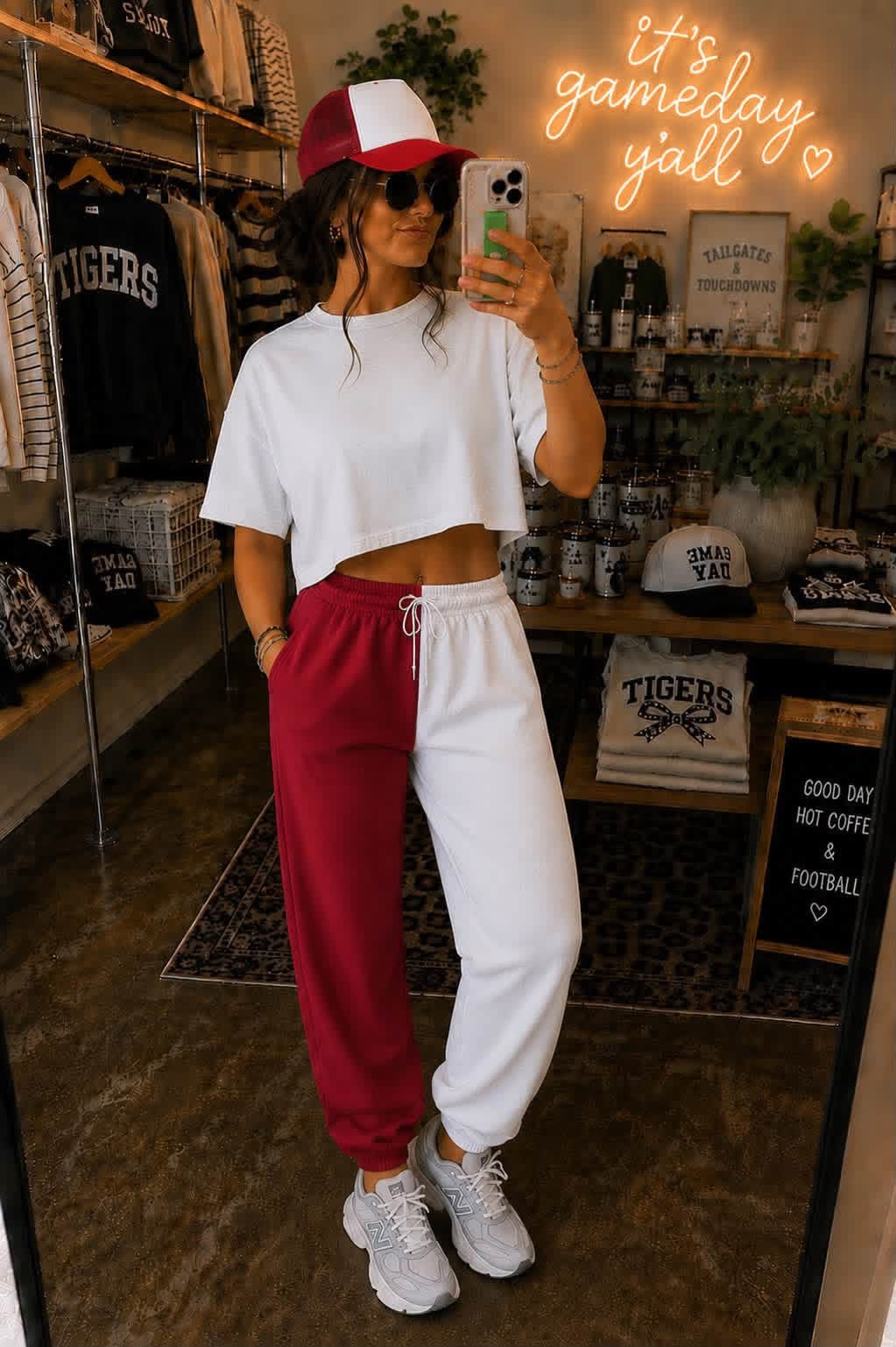 PRE-ORDER 2 TONE SPLIT JOGGERS