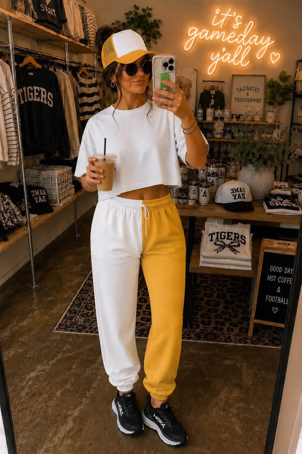 PRE-ORDER 2 TONE SPLIT JOGGERS