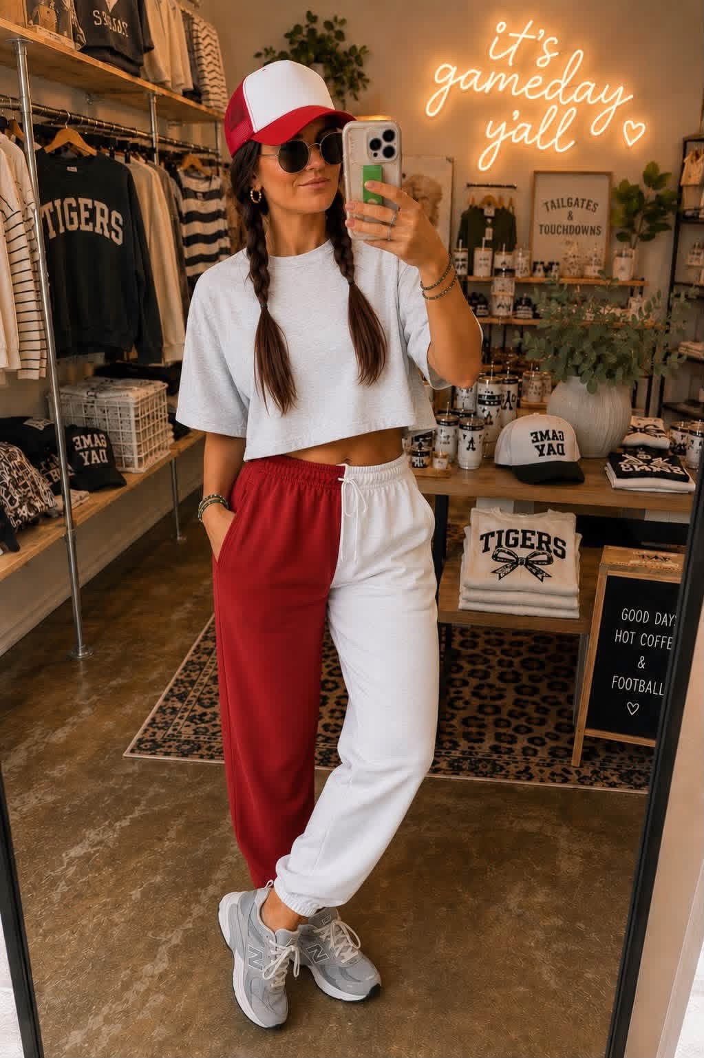 PRE-ORDER 2 TONE SPLIT JOGGERS