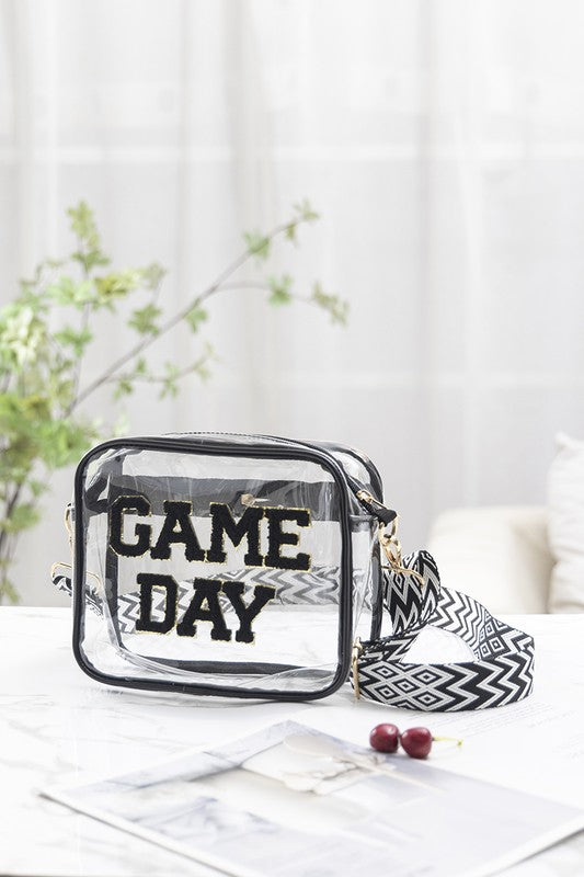 TAKE ME TO THE GAME CLEAR CROSSBODY