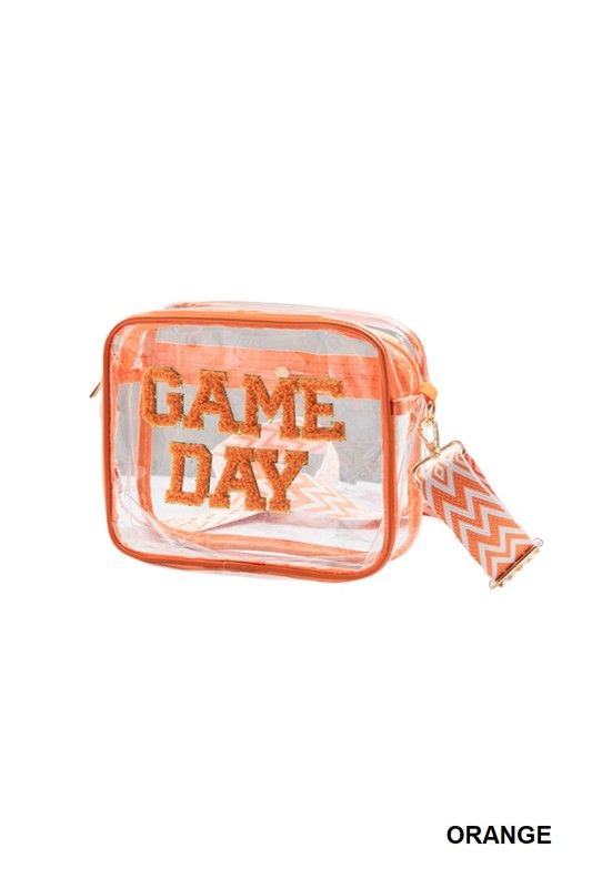 TAKE ME TO THE GAME CLEAR CROSSBODY