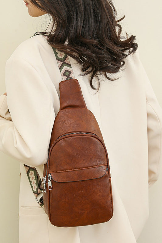 Guitar Strap Crossbody Chest Sling Bag