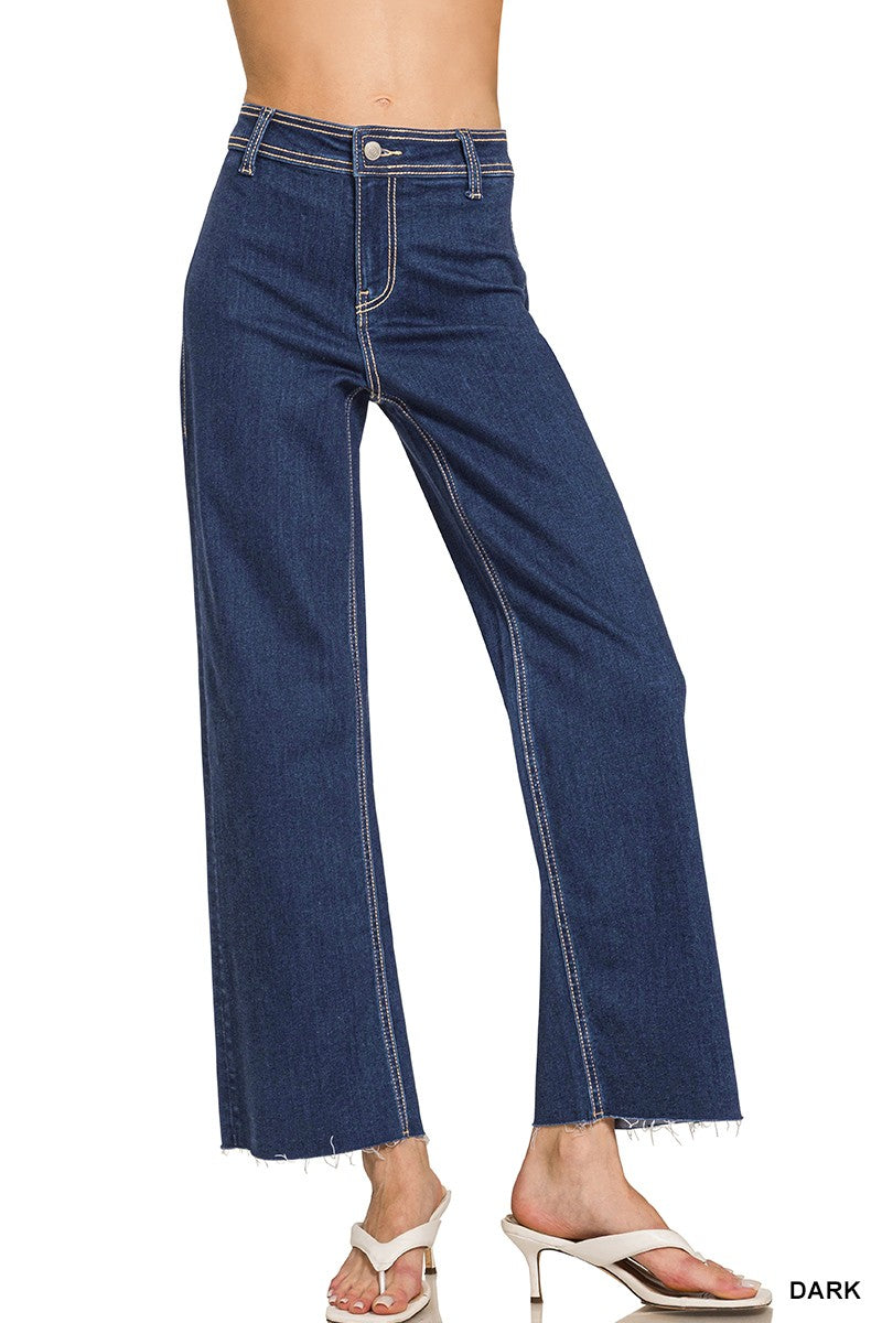 Dark Straight Leg Denim