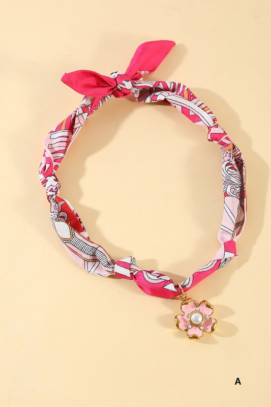 Handmade Scarf Necklace