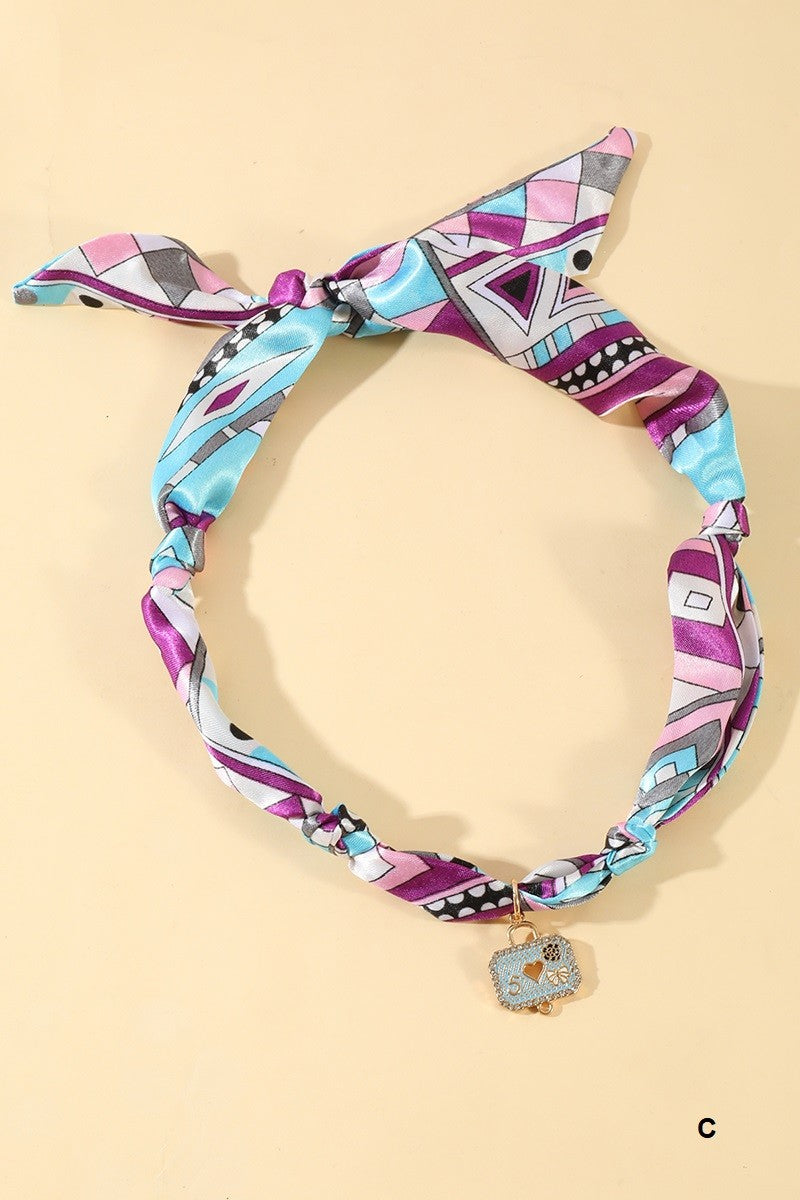 Handmade Scarf Necklace