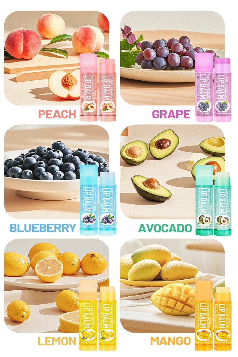 Moisturizing Lip Balm Stick Case Of 6