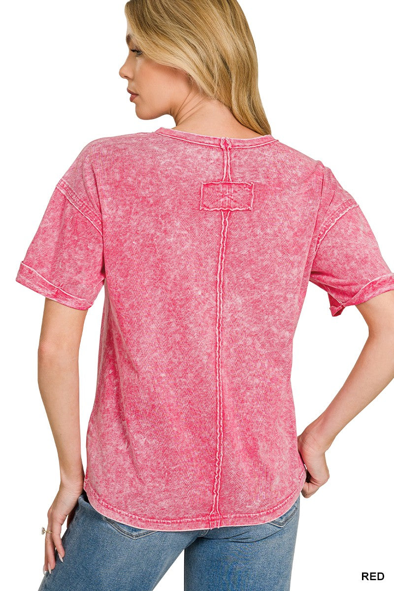 RED Halo Washed Relaxed Fit Tee
