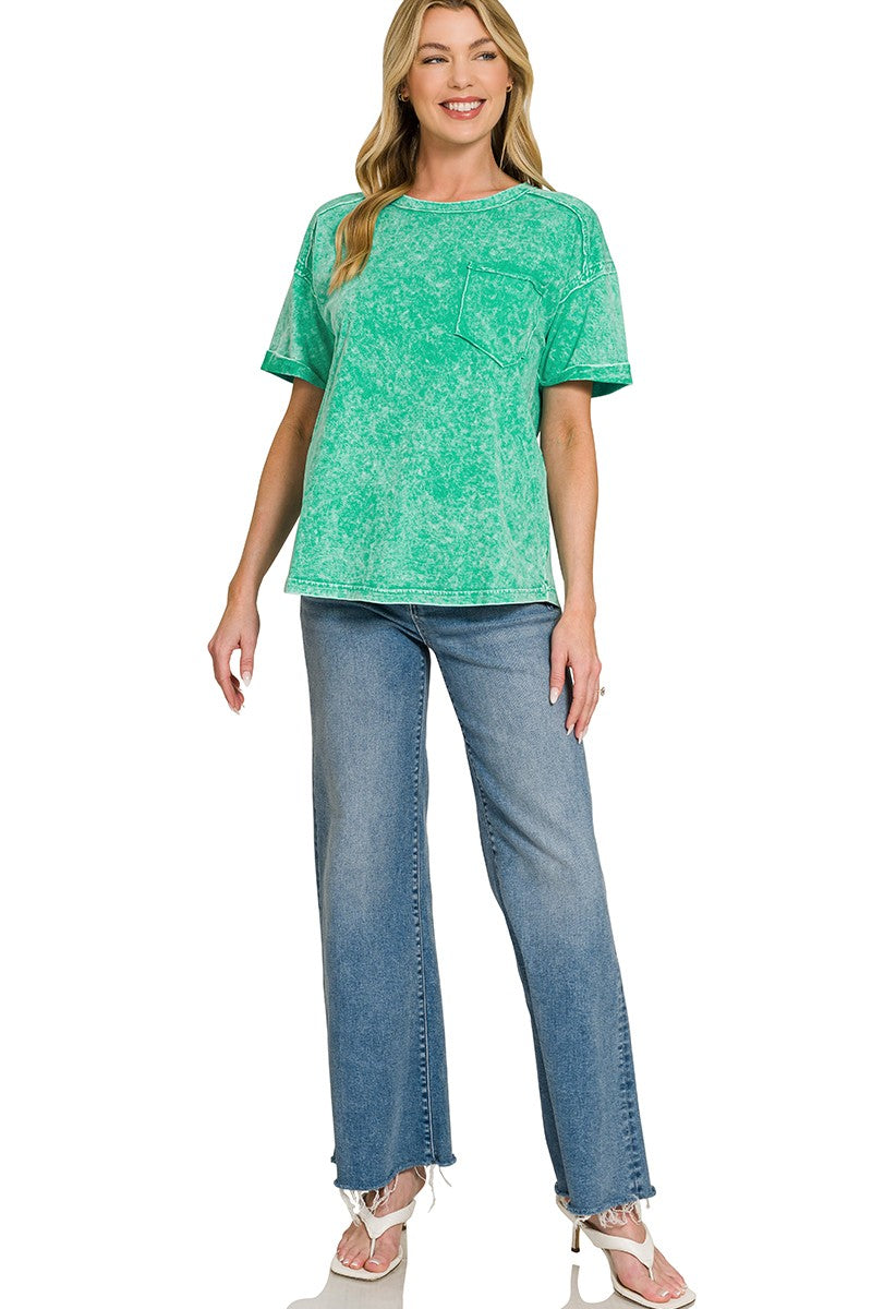 Halo Washed Relaxed Fit Tee