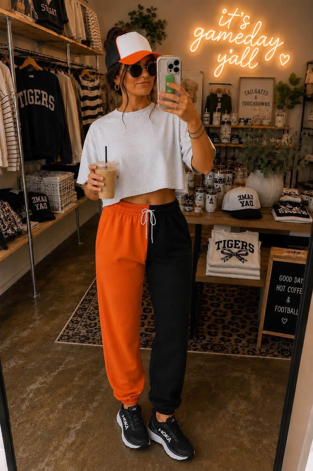PRE-ORDER 2 TONE SPLIT JOGGERS