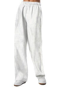 SNOW CAMO FLEECE PANTS