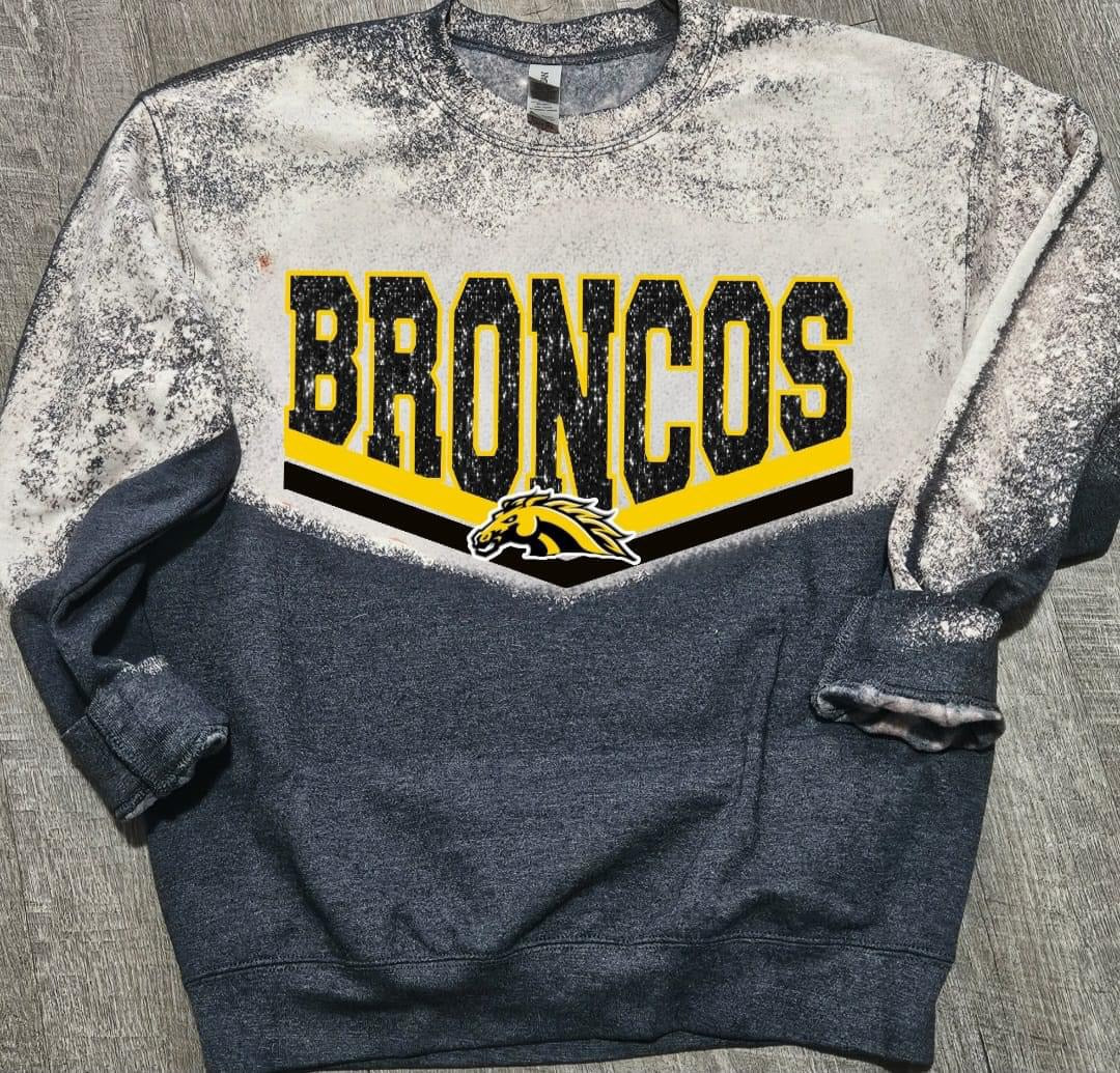 BRONCOS BLEACHED SWEATSHIRT