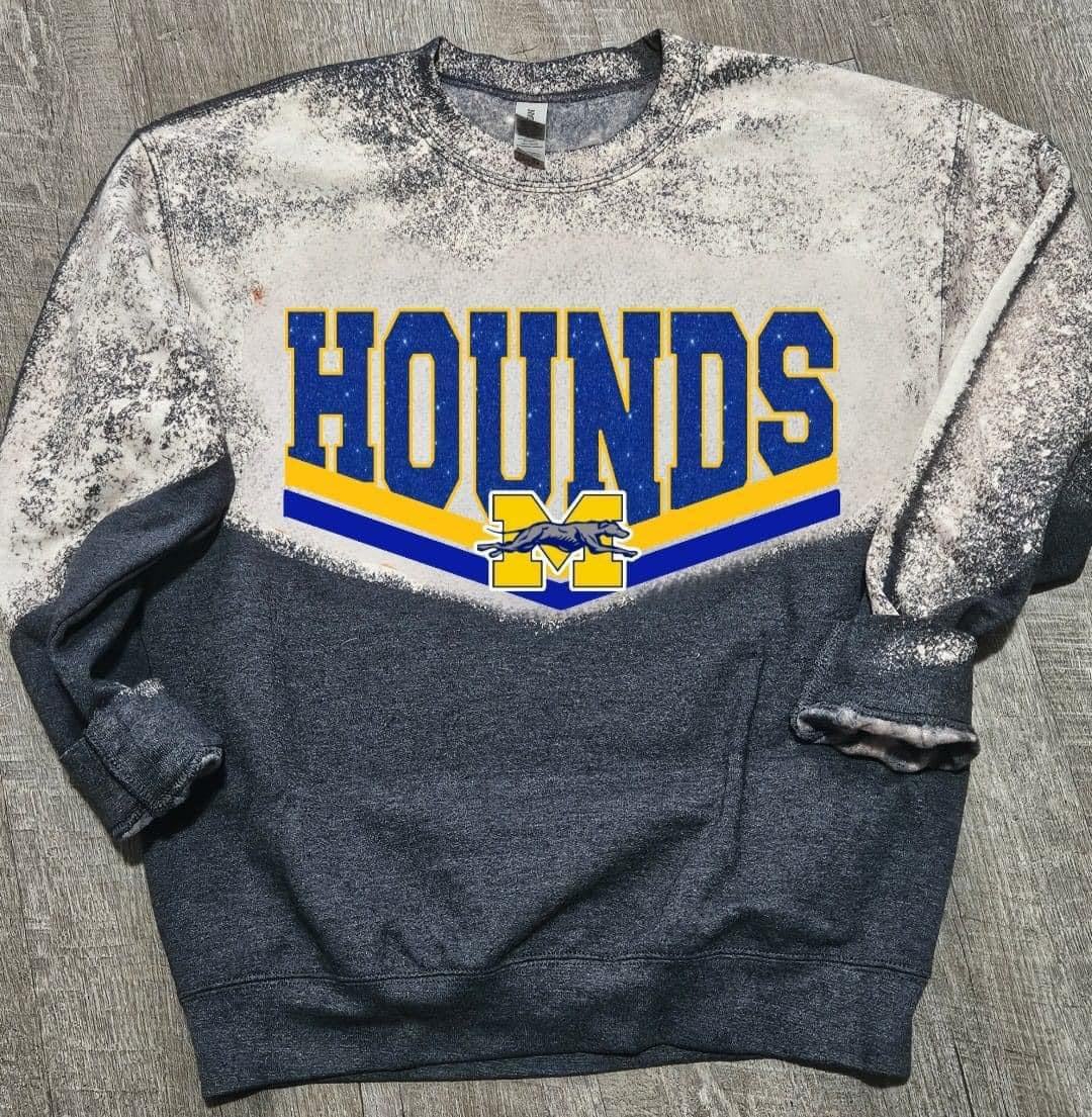 GREYHOUNDS BLEACHED SWEATSHIRT