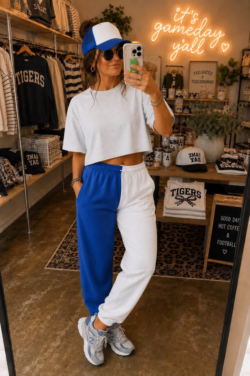 PRE-ORDER 2 TONE SPLIT JOGGERS