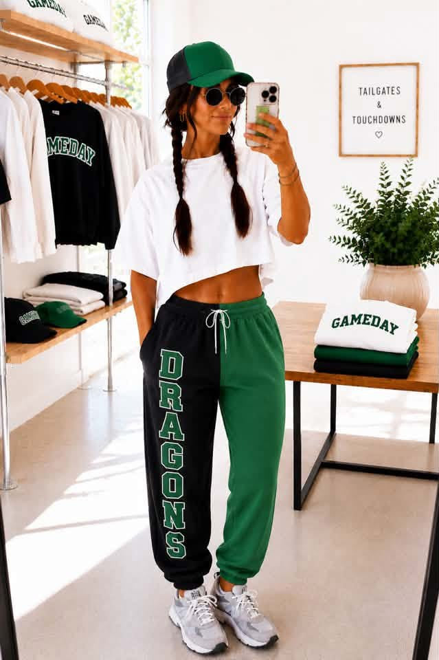 PRE-ORDER 2 TONE SPLIT JOGGERS