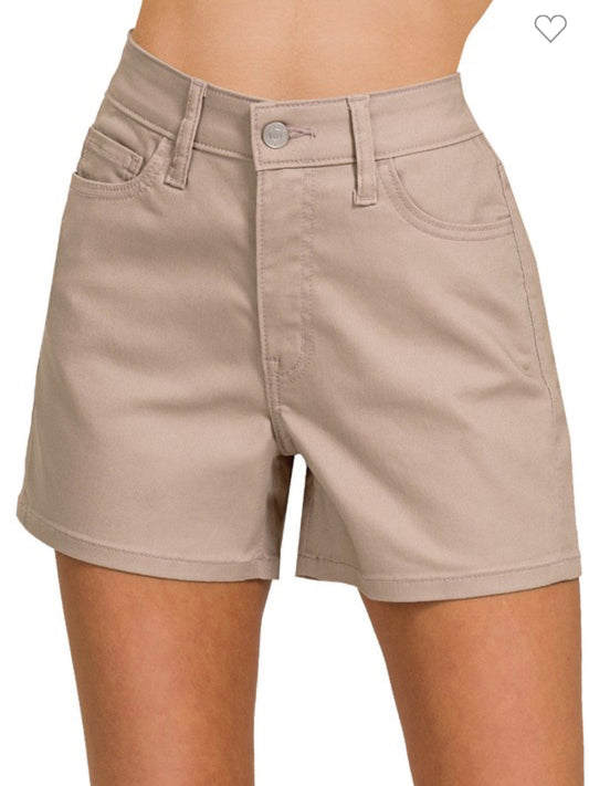 CORI HIGH RISE COLORED SHORTS