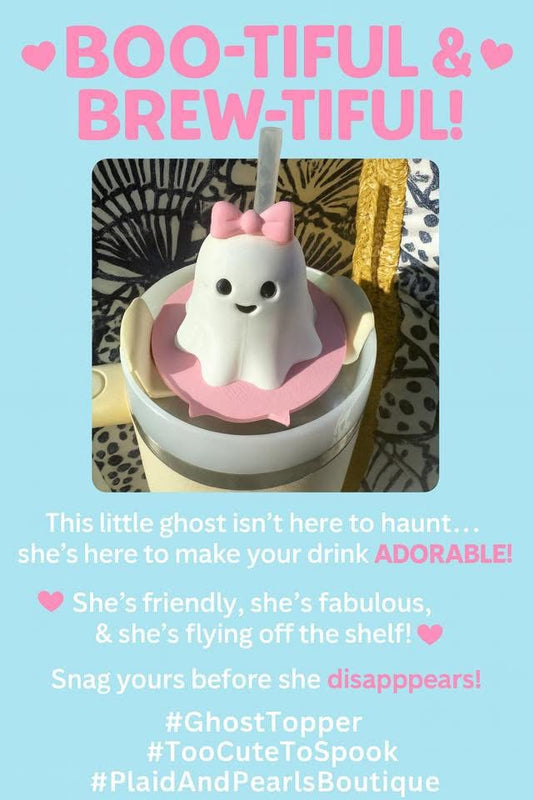￼Too Cute To Spook Tumbler Topper