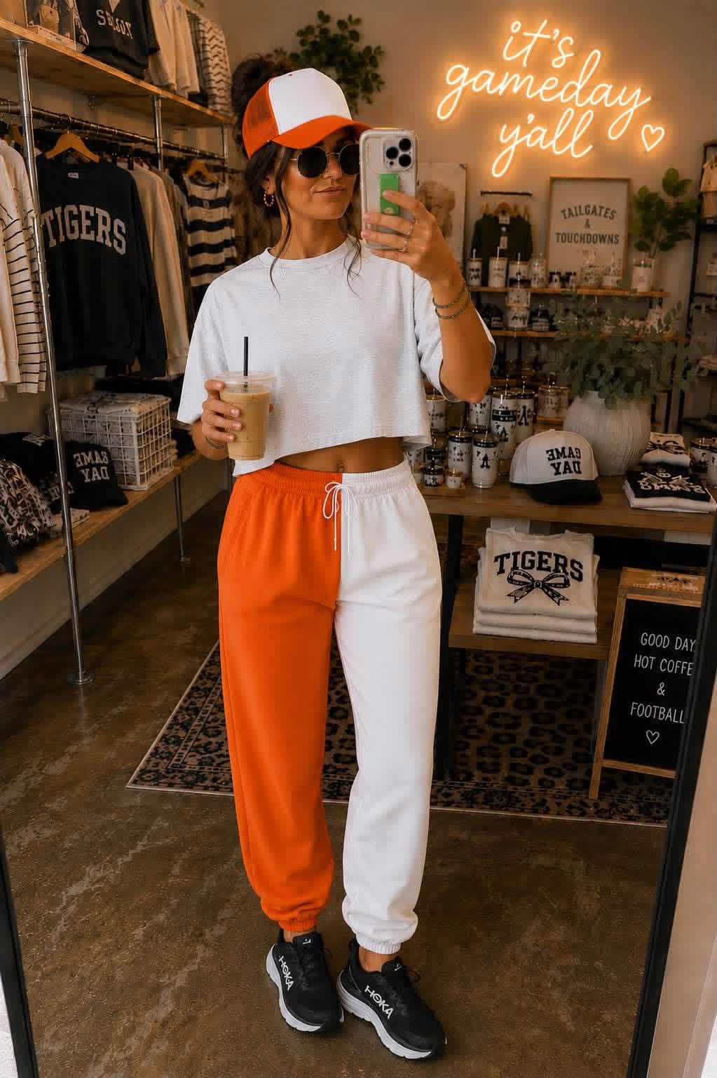 PRE-ORDER 2 TONE SPLIT JOGGERS