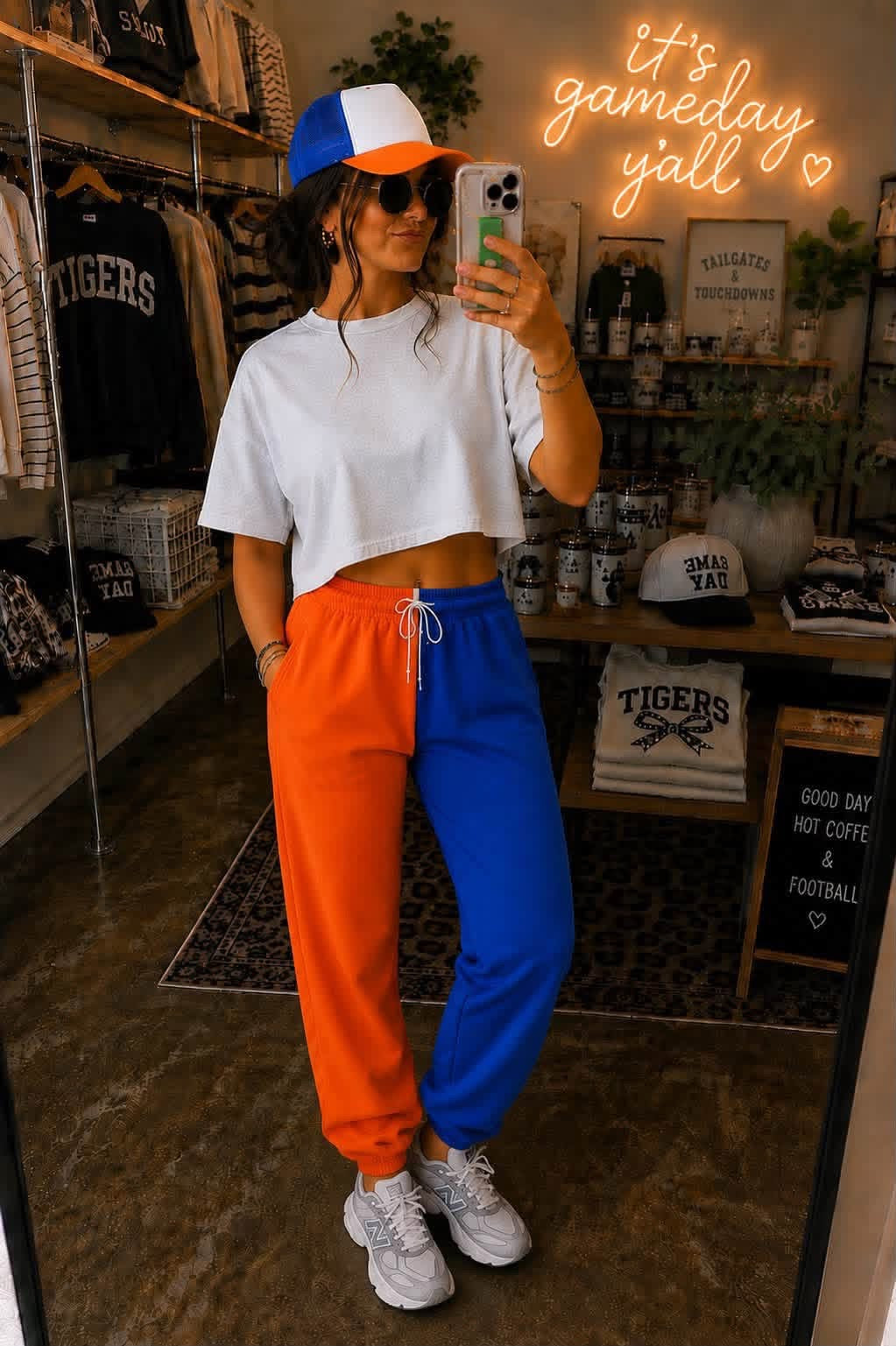 PRE-ORDER 2 TONE SPLIT JOGGERS