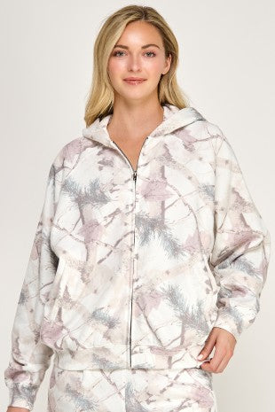 Hint Of Pink Fleece