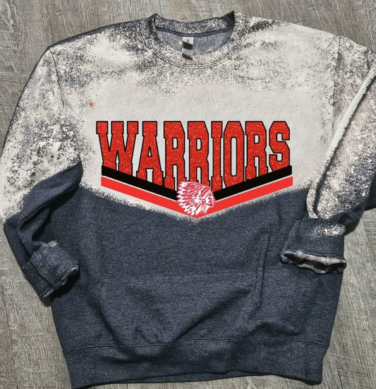 WARRIORS BLEACHED SWEATSHIRT