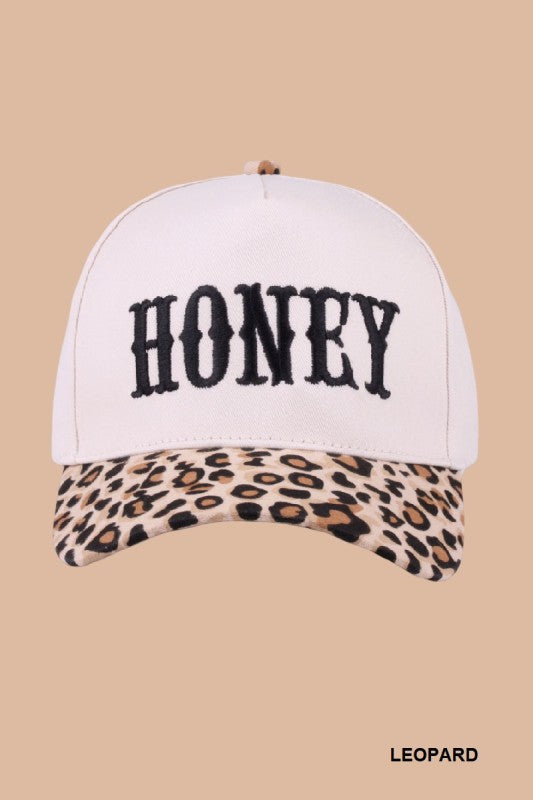 Honey Two-tone Canvas Cotton Cap
