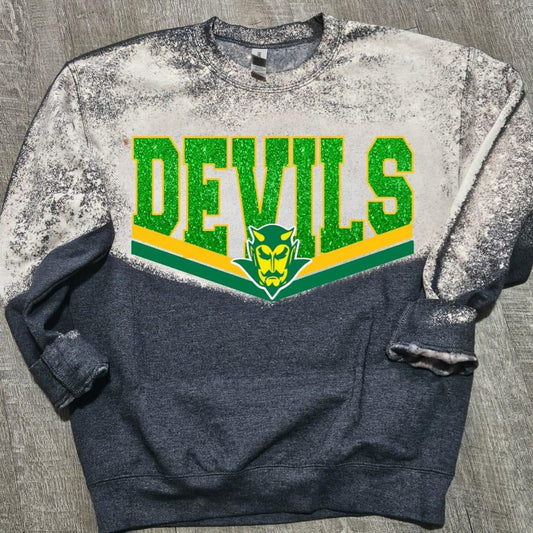 DEVILS BLEACHED SWEATSHIRT