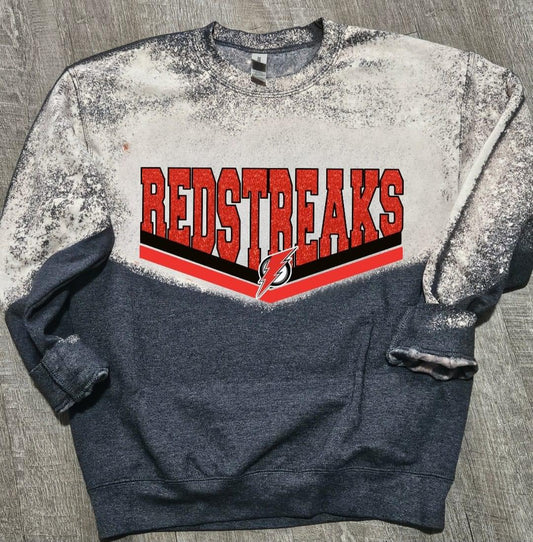 PIKETON REDSTREAKS BLEACHED SWEATSHIRT