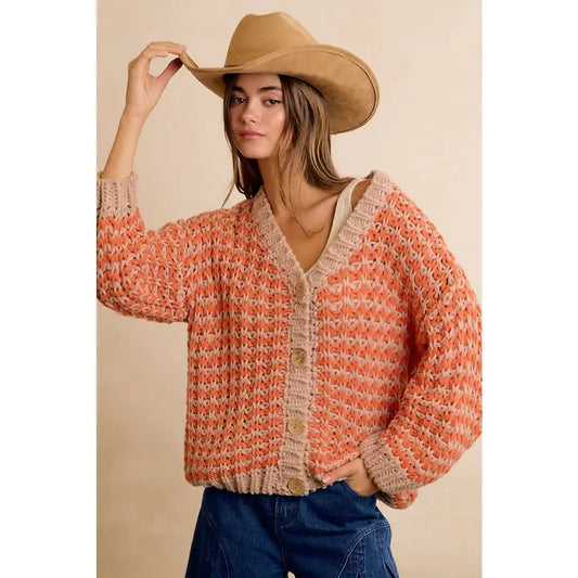 HARVEST CHUNKY KNIT SWEATER