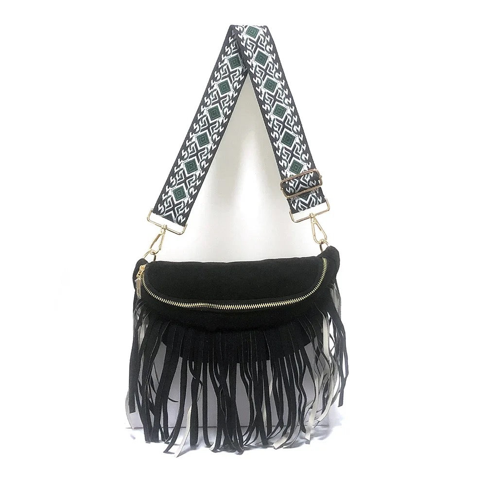 Western Tassel Crossbody