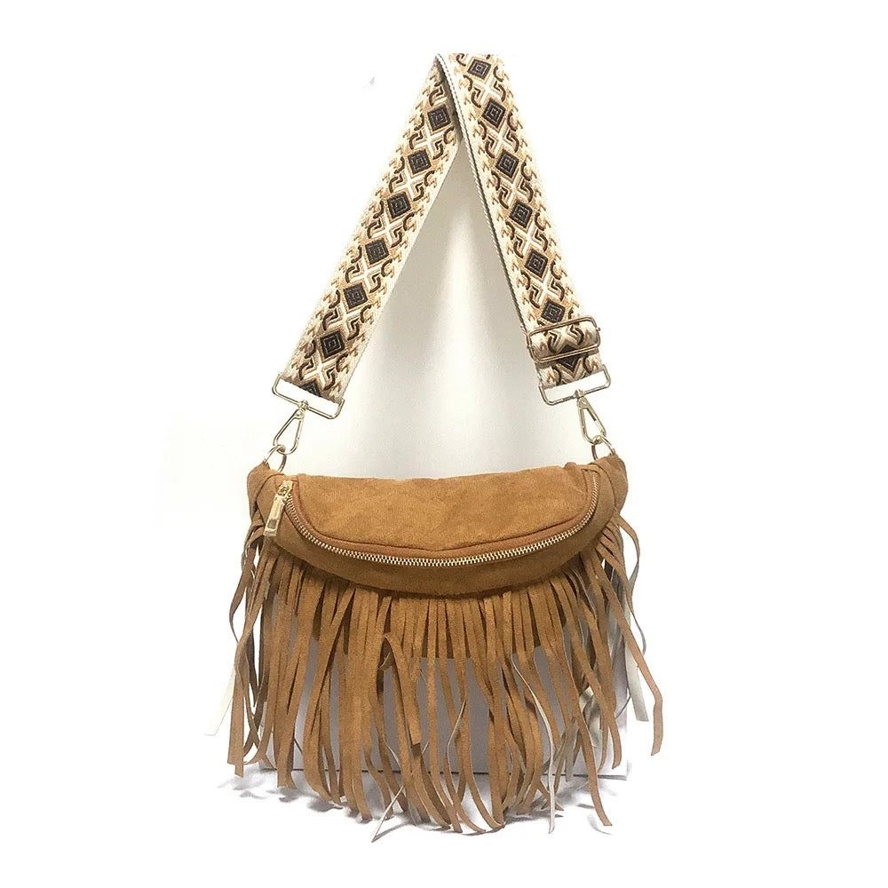 Western Tassel Crossbody