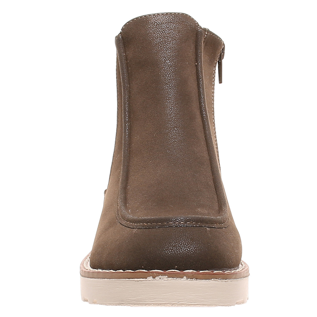 Tally  WEDGE BOOTIE WITH ZIPPER