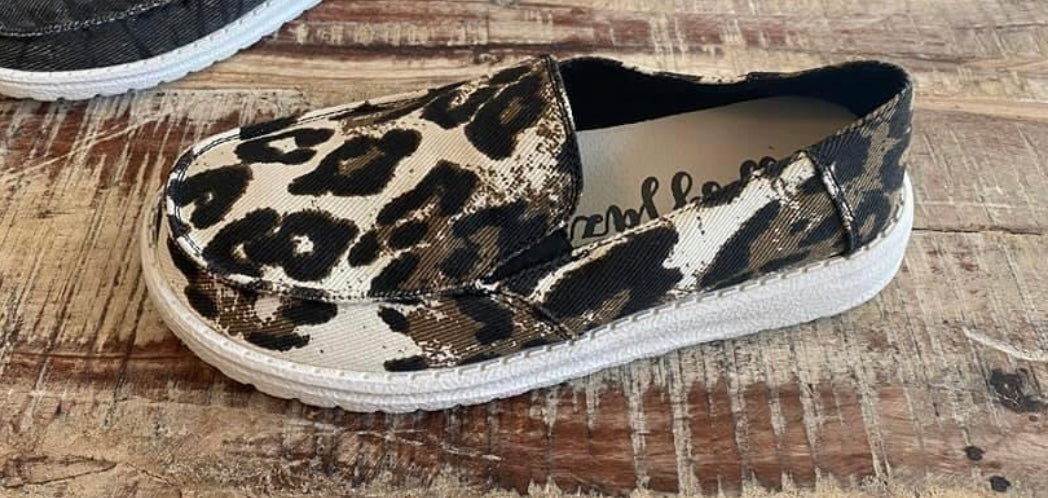 Gypsy Jazz Leopard Sami Slip On