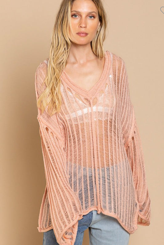 Pol Angel Weave Top