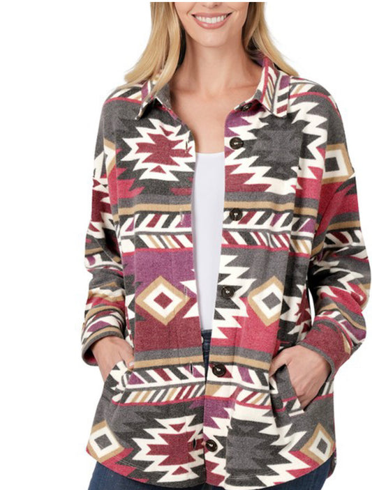 Get Your Aztec On Shacket