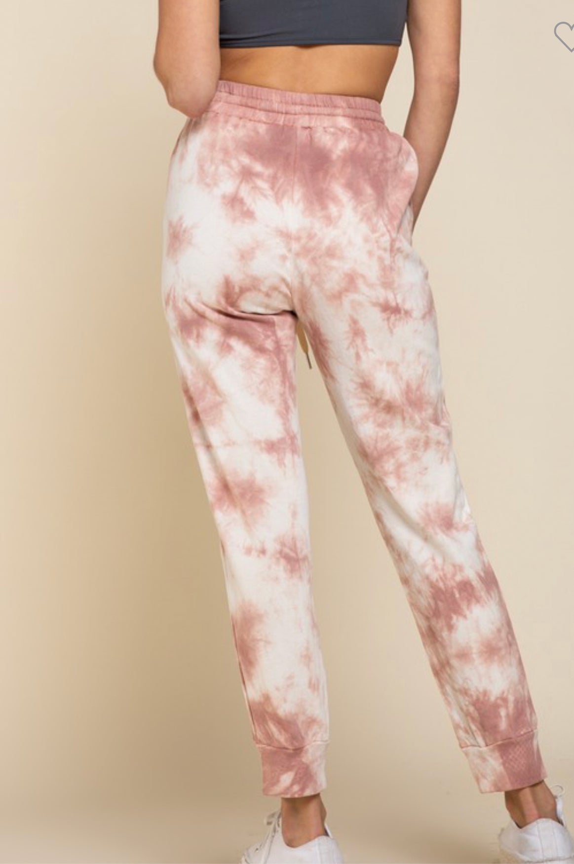 Sweatness Raspberry Tie Dye Jogges