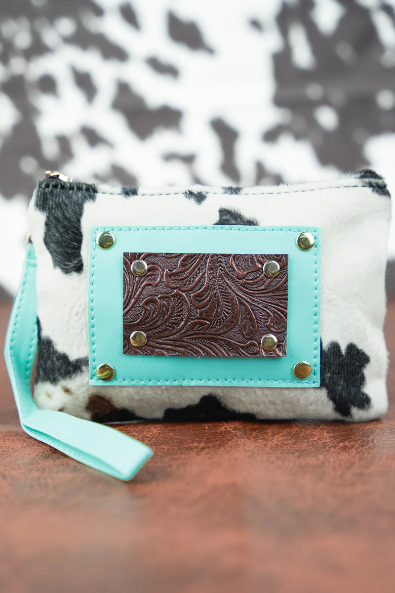 CHELSEA COW RAMBLEWOOD WRISTLET POUCH